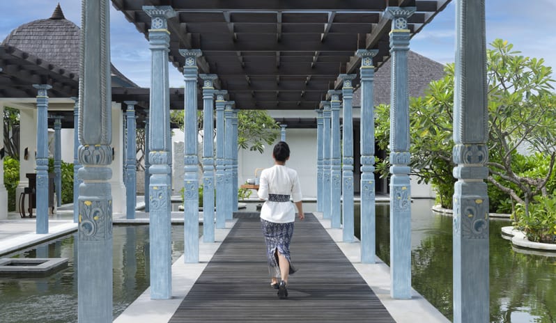 Jumeirah Bali - Segaran Dining Terrace Entrance